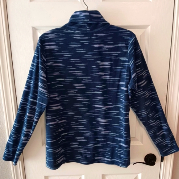 Columbia Women's Lightweight Fleece Turtleneck Long Sleeve Top - Picture 6 of 6